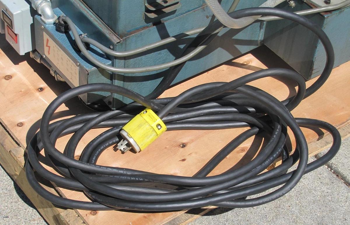 Used Amada 1HP Punch & Die Tool Grinder Sharpener TEG-160E w/ Coolant Pump 230V 3 PH