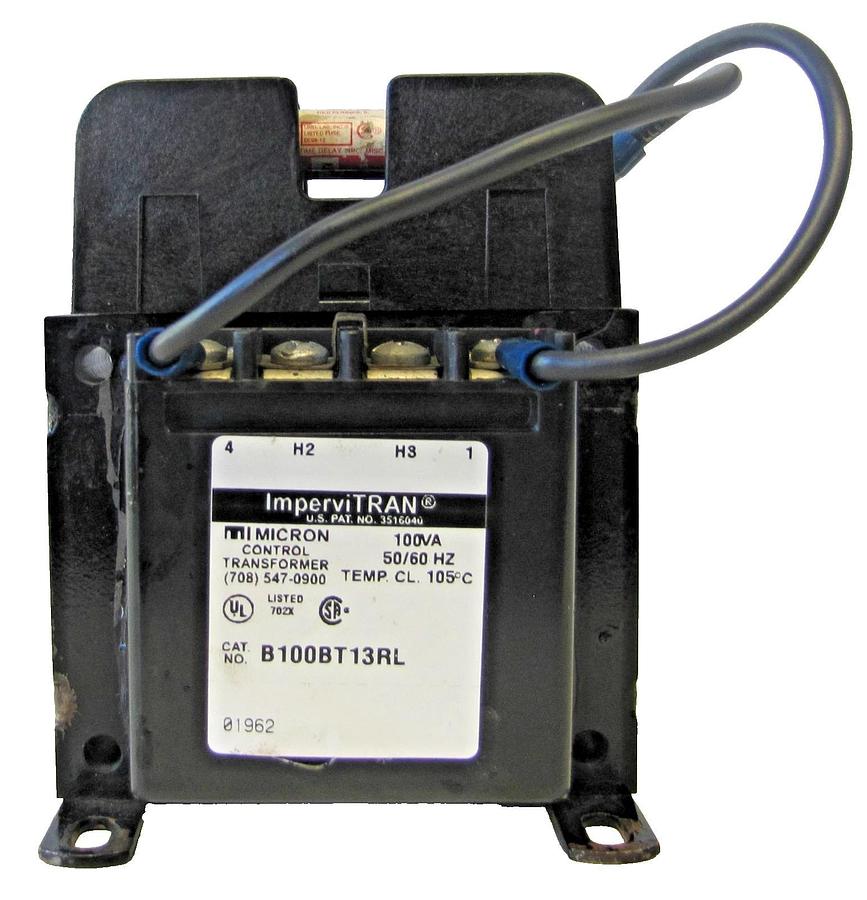 Used Micron ImperviTran 100 VA Control Transformer 230/460V Input 115V Output