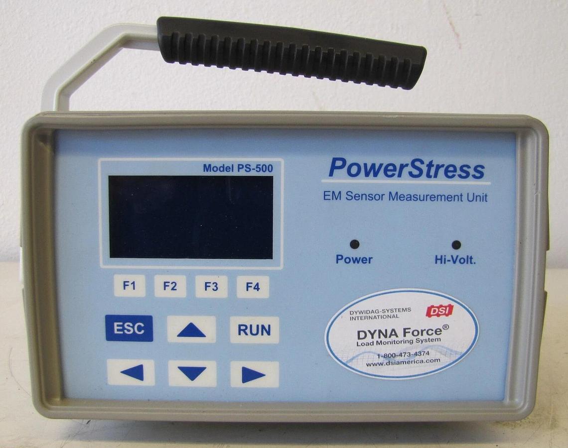 Dyna Force PS-500 Power Stress EM Sensor Measurement Unit With Carrying Case