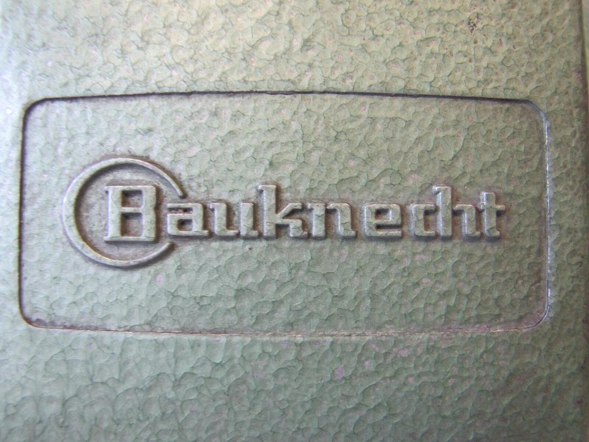 Used Bauknecht 6.6 kW Electric Motor 230/460V 3 Phase 1740 RPM 1-1/2" Shaft Dia.