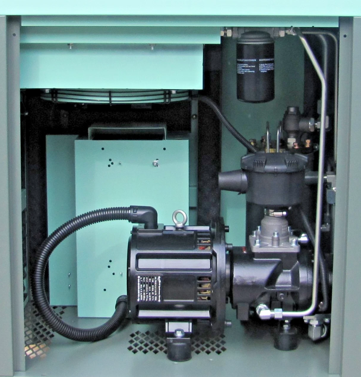 Used 2026 Maximus 10 HP Rotary Screw Air Compressor VFD 230V Single Phase 80 G TanK