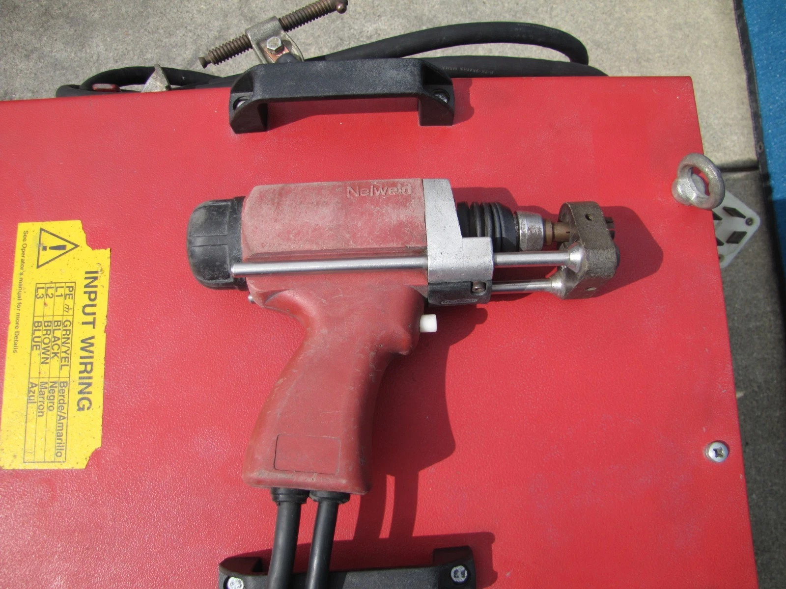 Used Nelson Series 4500 Model 101 Stud Welder 230V 3 Phase w/ Gun 1/8" to 1/2" Studs