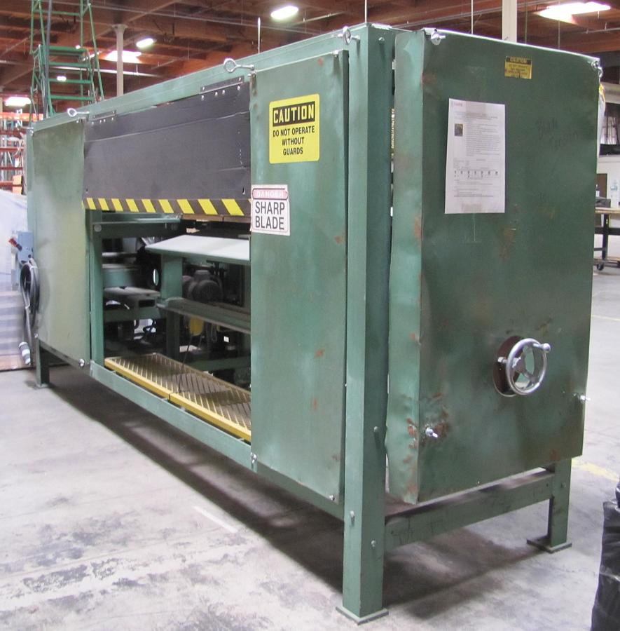 Used Pontotoc Model HRS52 Horizontal Roll Splitter/Skiver