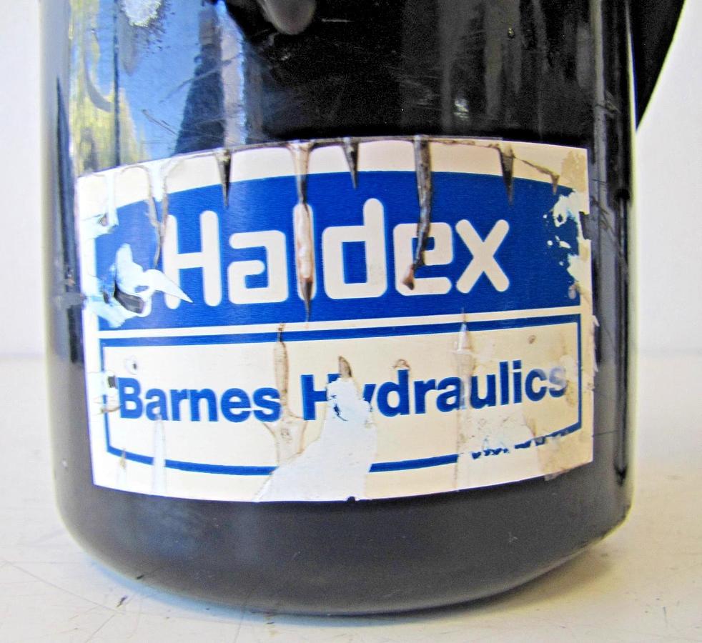 Used Haldex Barnes 12V DC Hydraulic Pump 3/4 Gallon Tank 2500 PSI 12 VDC