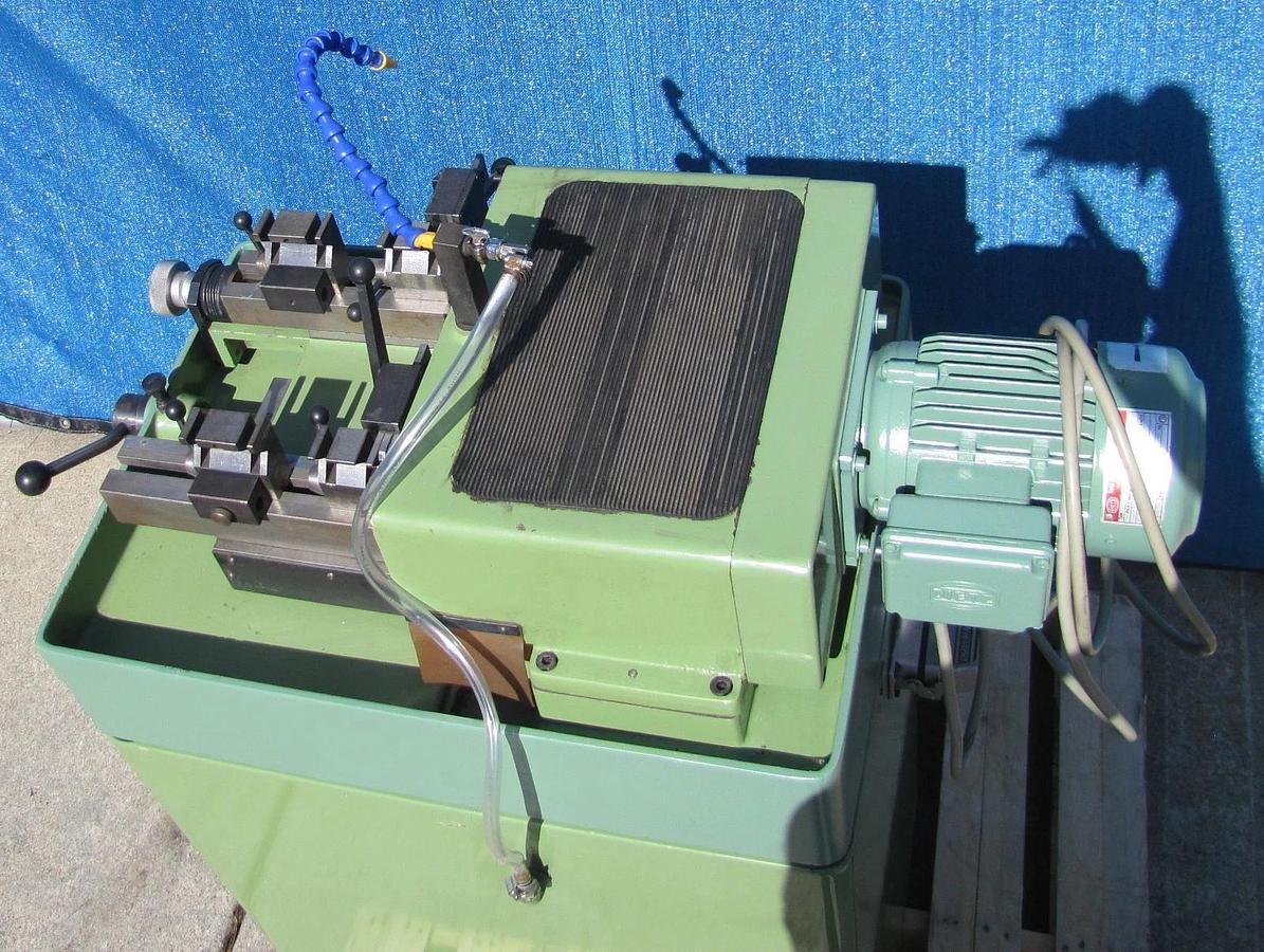 Used DME Pin Tool Grinder and Cutter Cut Off Machine With Coolant Pump 230V 3 Phase
