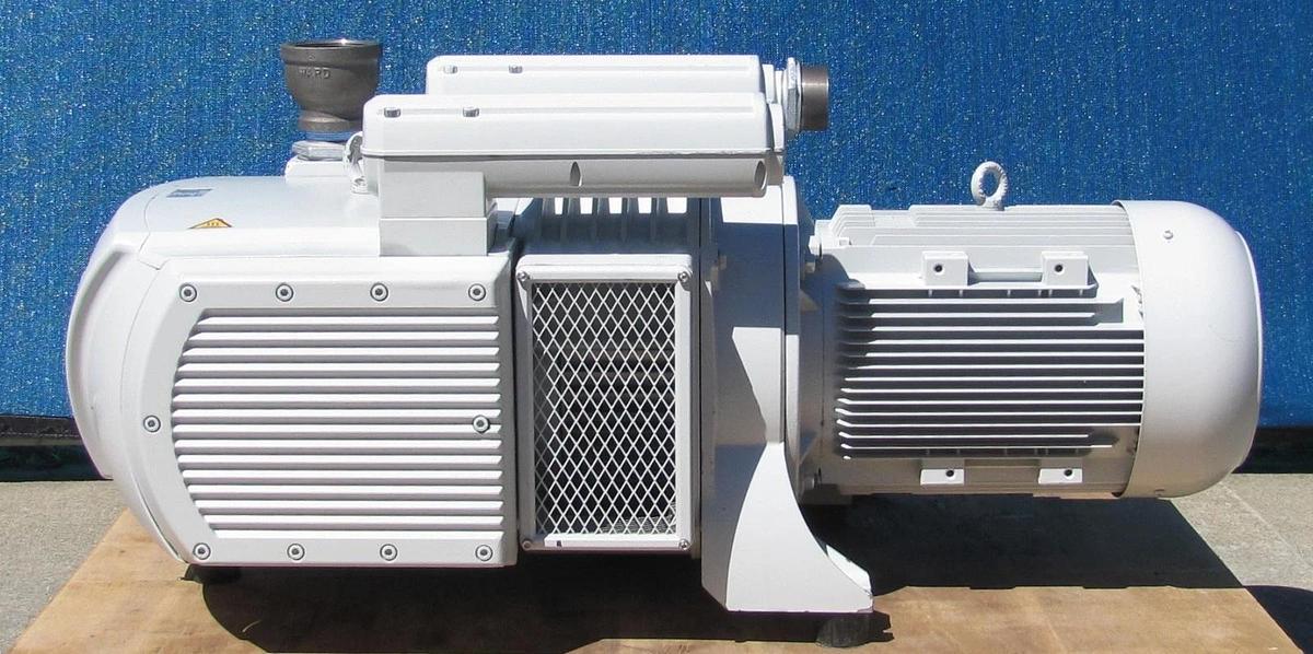 Used Schmalz EVE 250 Dry Vacuum Pump 168 CFM 6.6 KW / 8.9 HP Electric Motor 230/460V