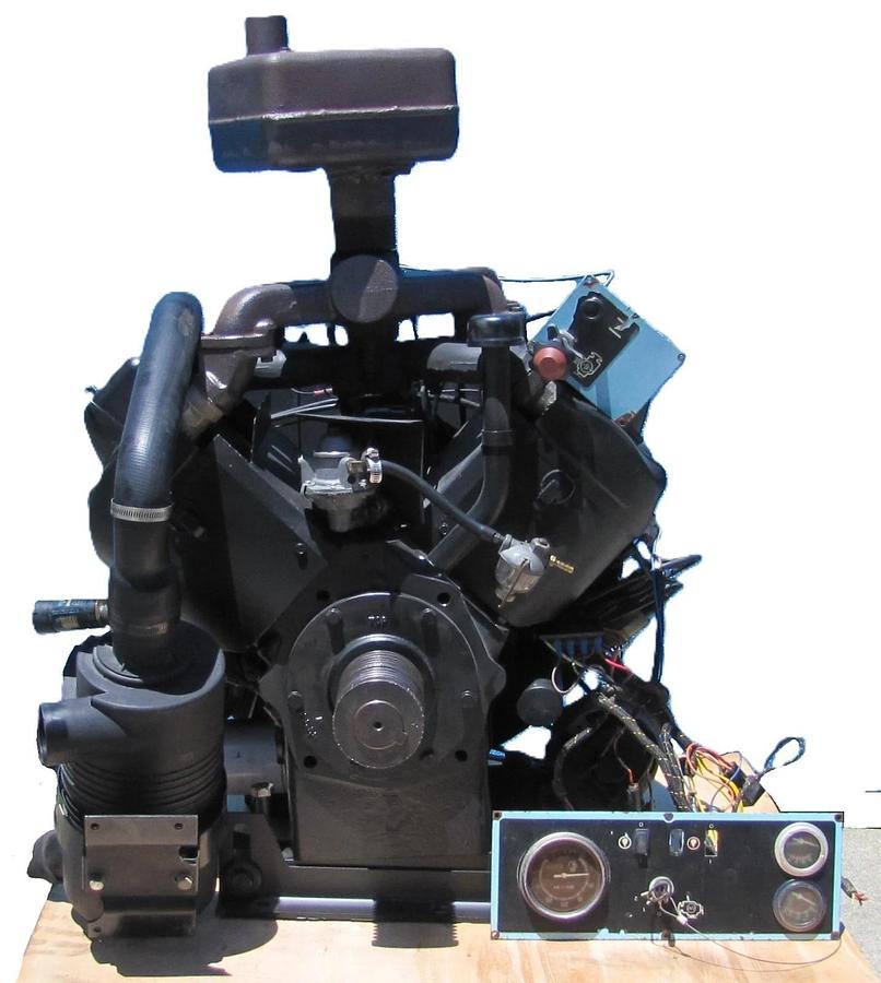 Used Wisconsin V465D1 4-Cylinder Gasoline Engine Spec 467452 New Carburetor
