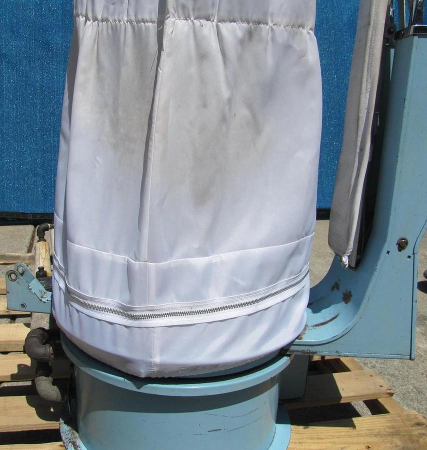 Used Cissell FFCD Dress Garment Form Finisher Steam Dry Cleaning Suzy Susie