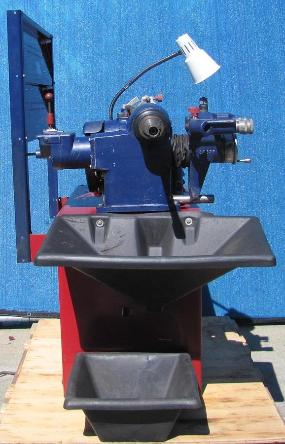 Used Ammco 4000 Disc & Drum Combination Brake Lathe 120V w/ Attachments Bench Mounted