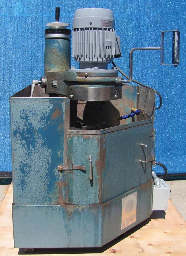 Used Amada 1HP Punch & Die Tool Grinder Sharpener TEG-160E w/ Coolant Pump 230V 3 PH