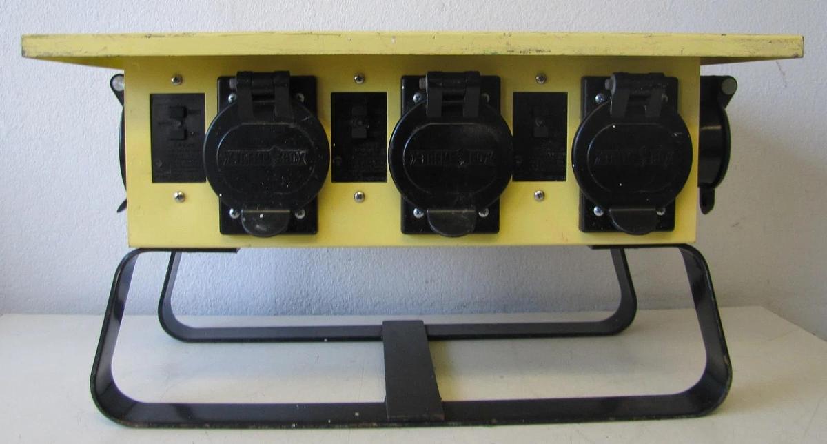 Used X-Treme Box Spider Temporary Power Distribution 50A 125/250V 3P 4W Twist Lock #2