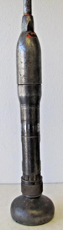 Used American Pneumatic Tools APT 131 Pole Tamper 6" Diameter Base #2