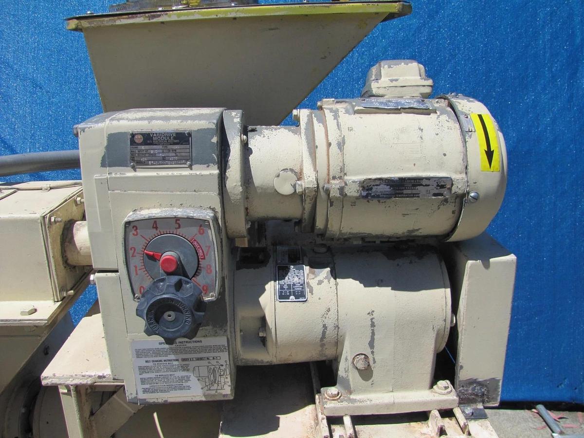 Used Jacobson 75 HP Commercial Hammer Mill Grinder 460V 3 Phase Reliance Motor AS-IS