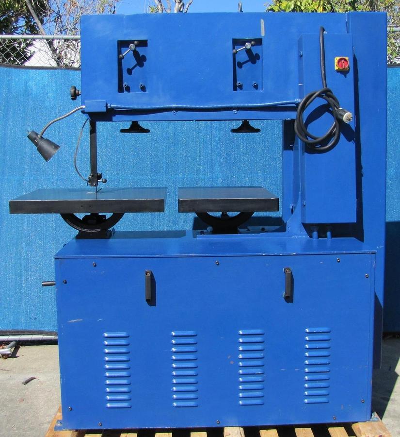 Used WF Wells & Sons V4012 Vertical Bandsaw Blade Welder 230V 3 Phase Variable Speed