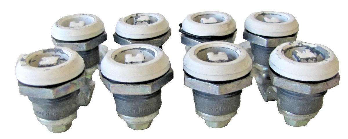 Used Lot of 8 Heavy Duty Industrial Champion Door Cam Locks