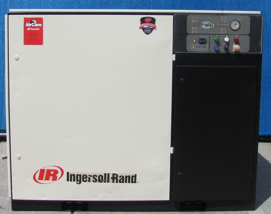 Used Ingersoll Rand 40 HP SSR-UP6-40 Rotary Screw Air Compressor 185 CFM 460V 3 Ph