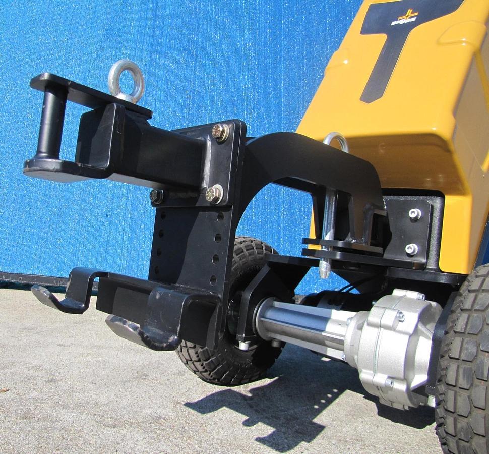 Used Big Joe T15 1500 lbs. Electric Walkie Puller Tugger 24 VDC W/ Battery Charger #2