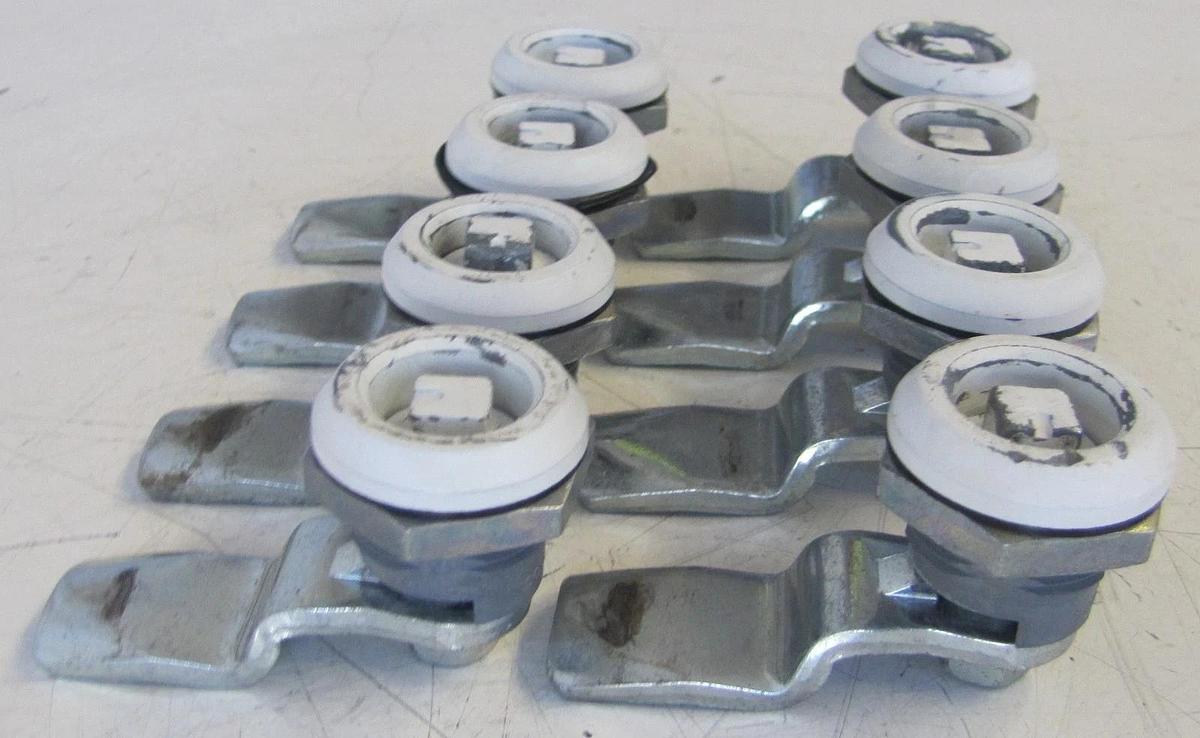 Used Lot of 8 Heavy Duty Industrial Champion Door Cam Locks