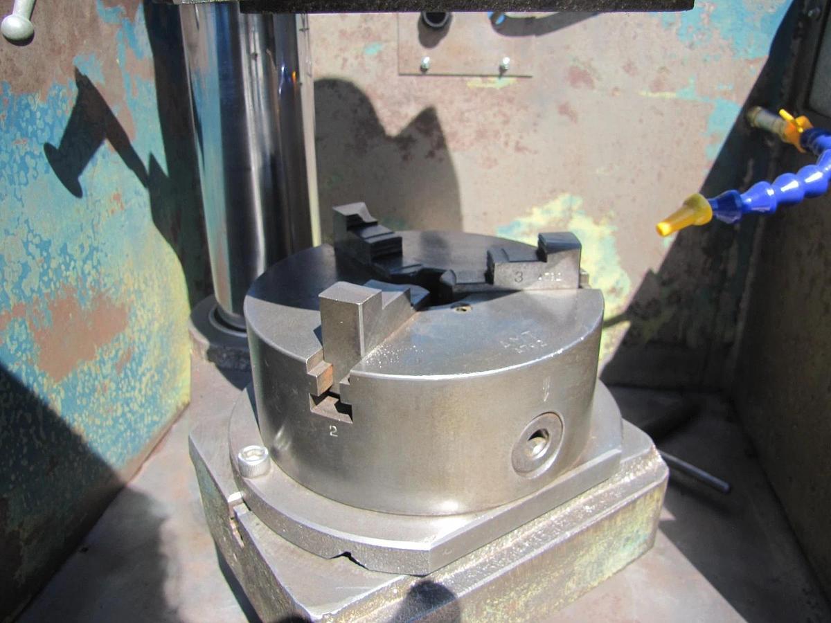 Used Amada 1HP Punch & Die Tool Grinder Sharpener TEG-160E w/ Coolant Pump 230V 3 PH