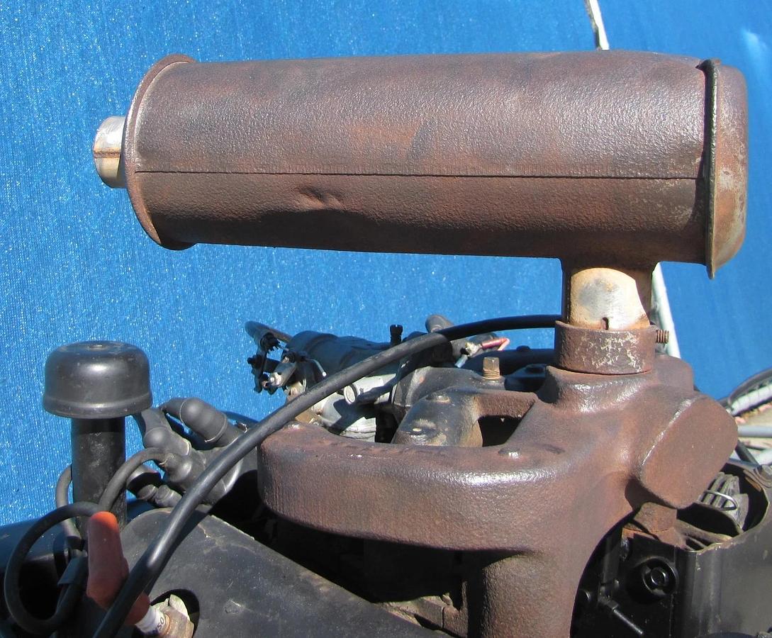 Used Wisconsin 35 HP W4-1770 Gasoline 4-Cylinder Engine Air Cooled With Controls