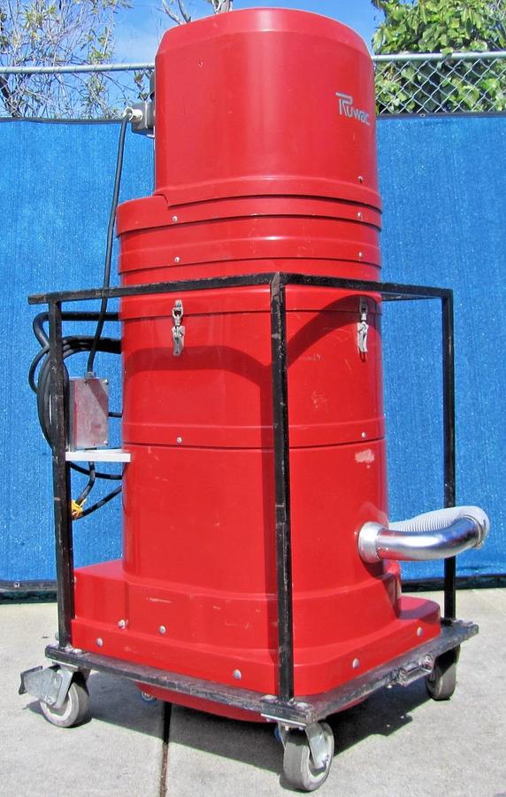 Used Ruwac 7.5 HP Concrete Dust Collector Vacuum DS2520 460V 3 Phase for Grinder