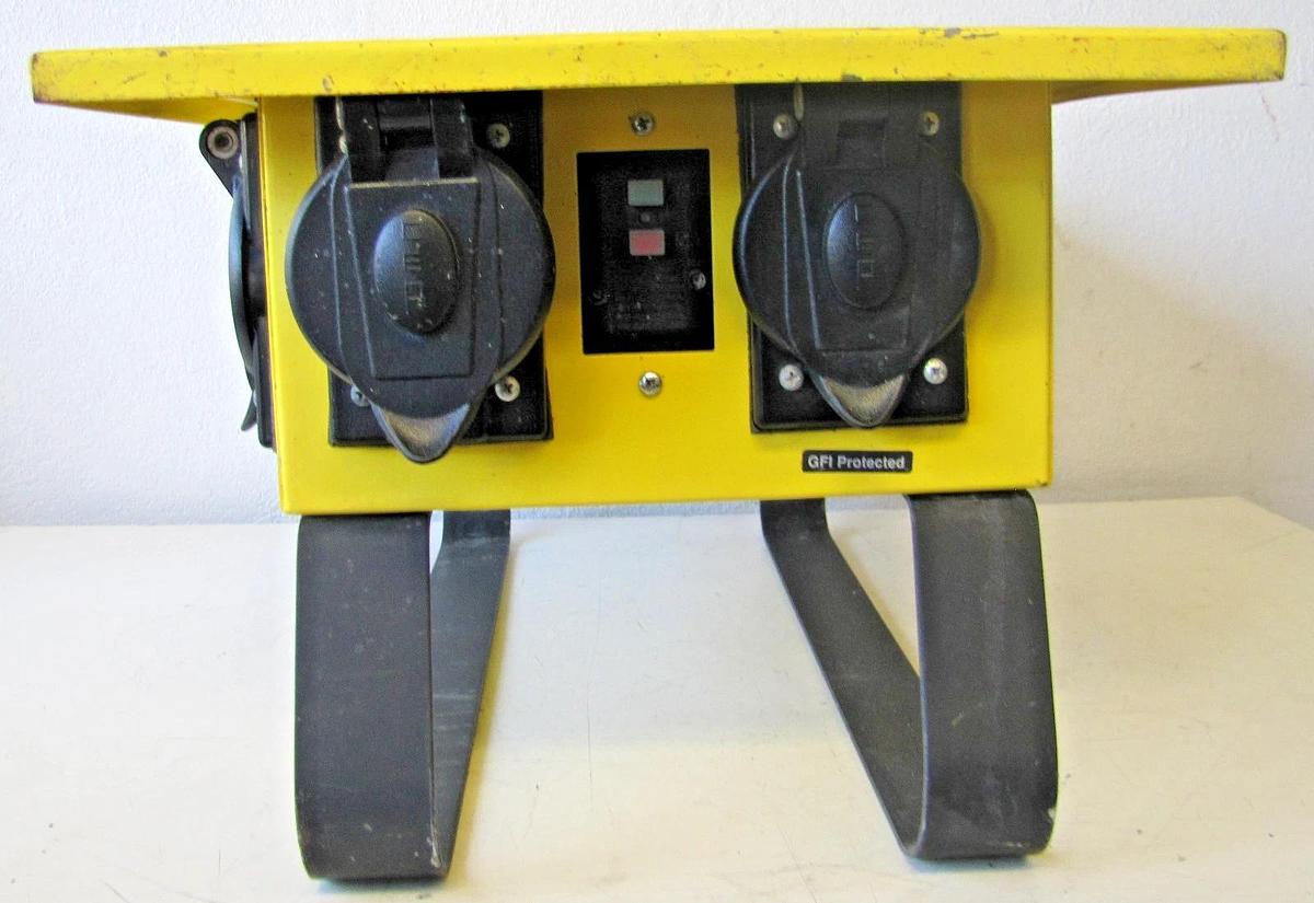 Used CEP 6506-GU Spider Power Distribution Box 50A 125/250V  3P 4W Household Outlets