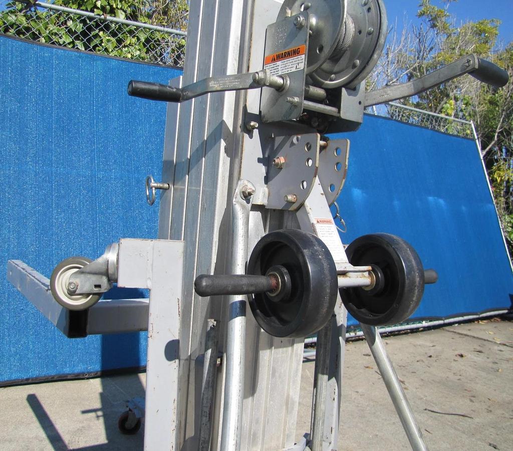 Used 2016 Genie SLC-18 Superlift Material Lift 18ft Height 650 lbs Max Capacity