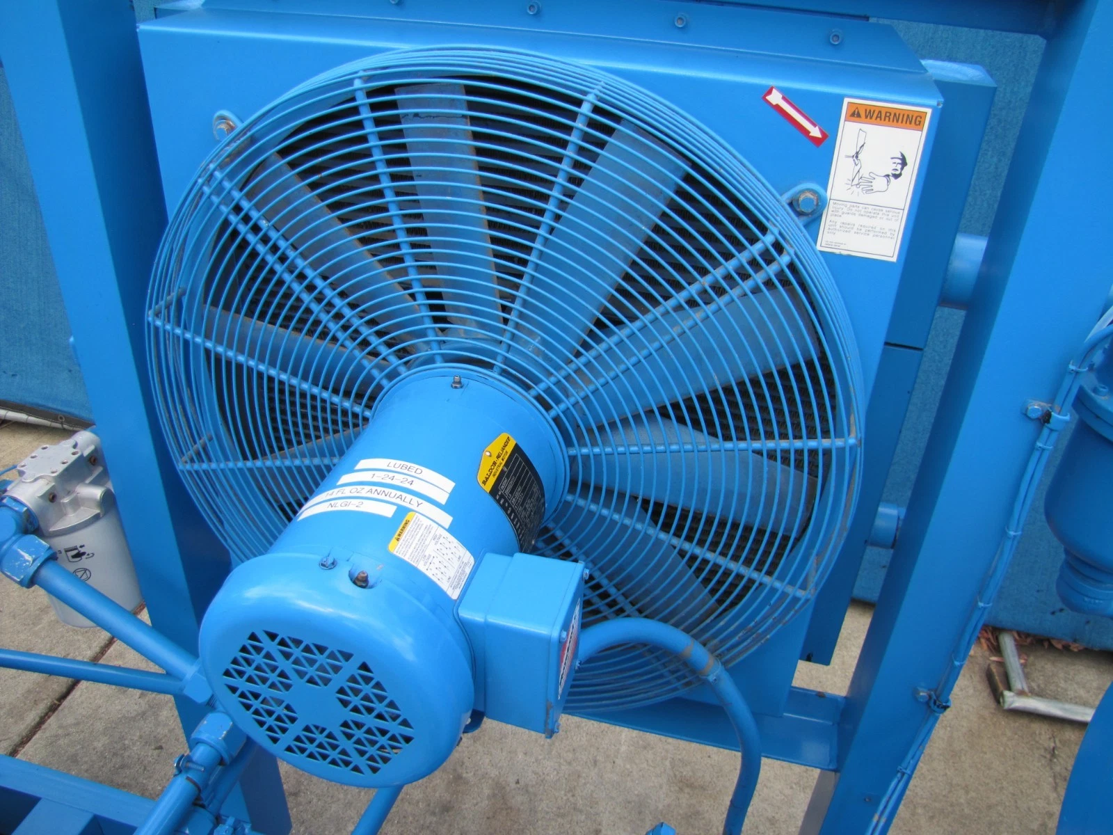 Used Quincy QNW G-242-F 50 HP Rotary Screw Air Compressor 460V 3 Phase