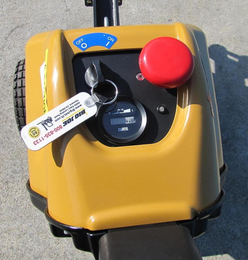 Used Big Joe T15 1500 lbs. Electric Walkie Puller Tugger 24 VDC W/ Battery Charger #2
