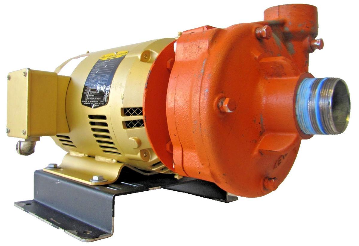 Used Berkeley 5HP Centrifugal Pump 130 GPM 1-1/2" x 2" Port B58084-M 230/460V 3 Phase