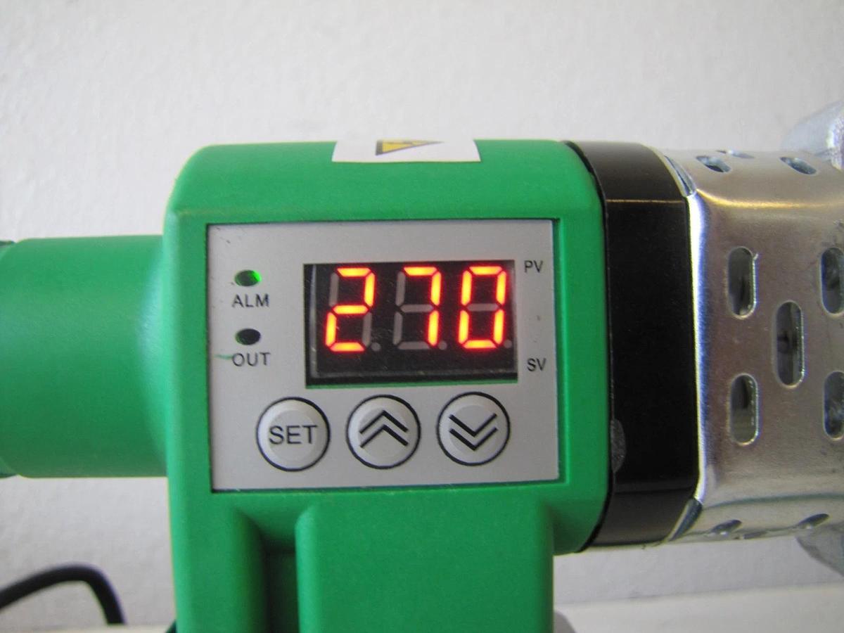 POLY FUSION HDPE PE Pipe Butt Welder Up to 63mm Socket Heater Machine