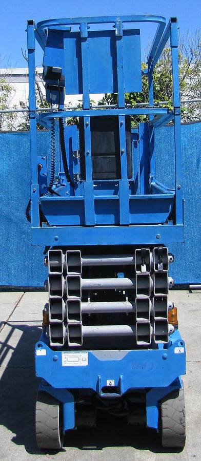 Used Genie GS-3232 Electric Aerial Scissor Lift Man Lift 500 lbs Cap 32' Height