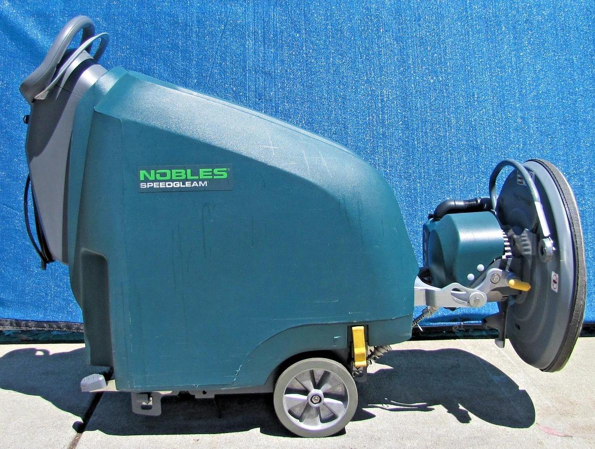 Used Tennant Nobles SpeedGleam SG5 20in Floor Burnisher 36 VDC Battery Only 144 Hrs!