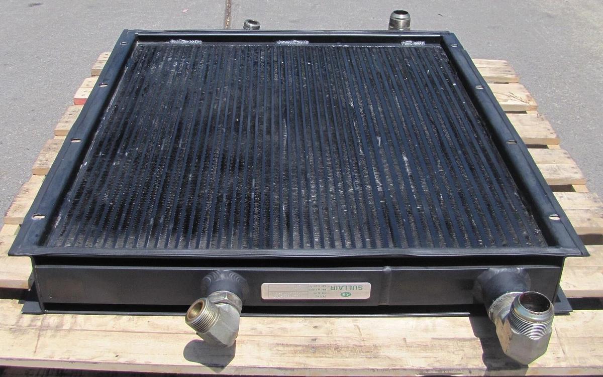 Used Sullair Air Oil Cooler 02250081-393 Part Replacement 50 HP Screw Air Compressor