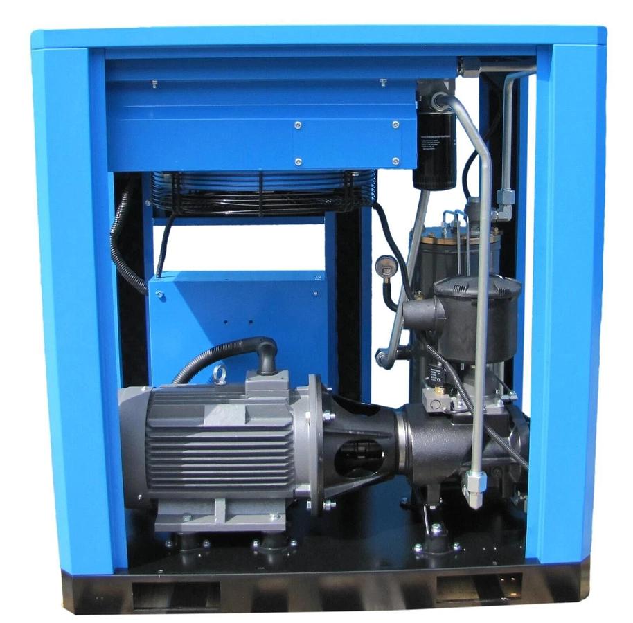 Used 2025 Maximus 15 HP 63 CFM Direct Drive Rotary Screw Air Compressor 230V 3 Phase