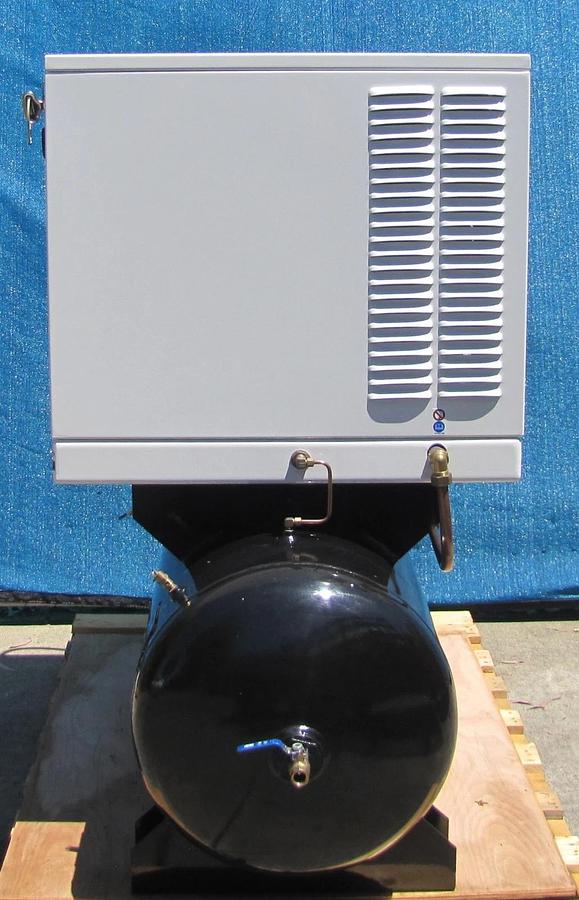 Used Gardner Denver 7.5 HP Piston Air Compressor 80 Gallon Tank 460V 3PH 160PSI