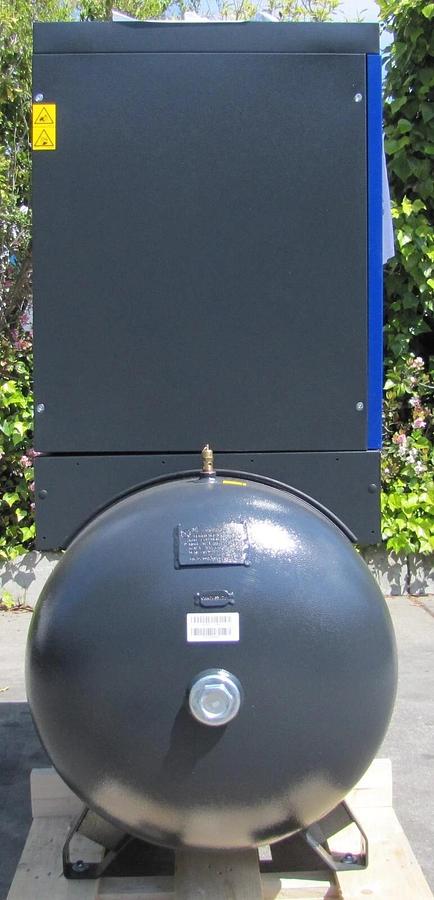 Used 2024 New Quincy QGS-10 Rotary Screw Air Compressor 10 HP w Dryer & 120 G Tank