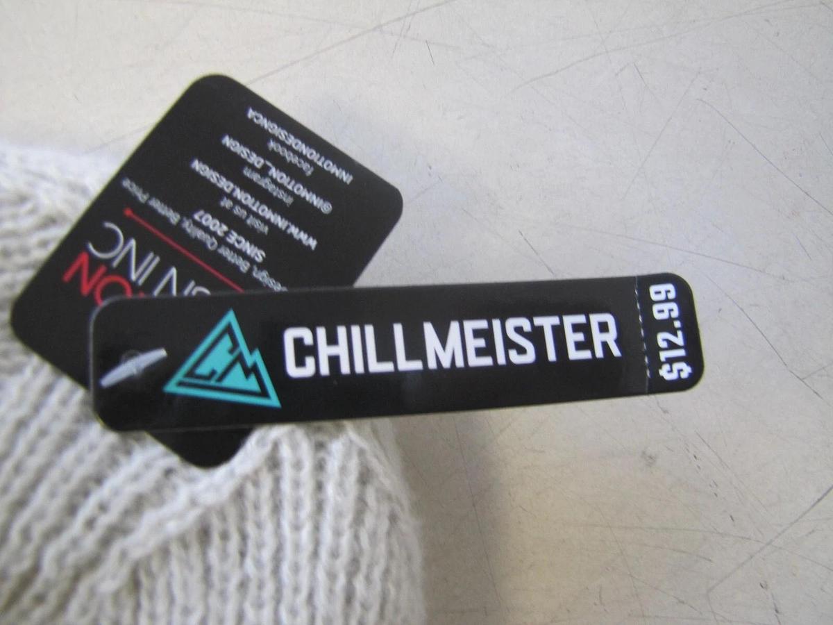 Chillmeister Knit Golf Brushed Beanie Cream