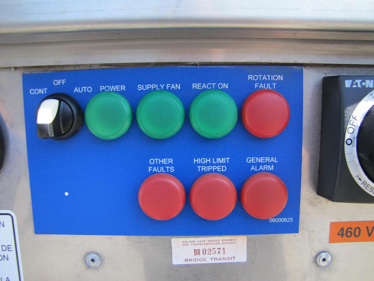 Used ARID Dry MS-2400/2000 Skid Mounted Desiccant Dehumidifier 2000 CFM 460V 3 PH