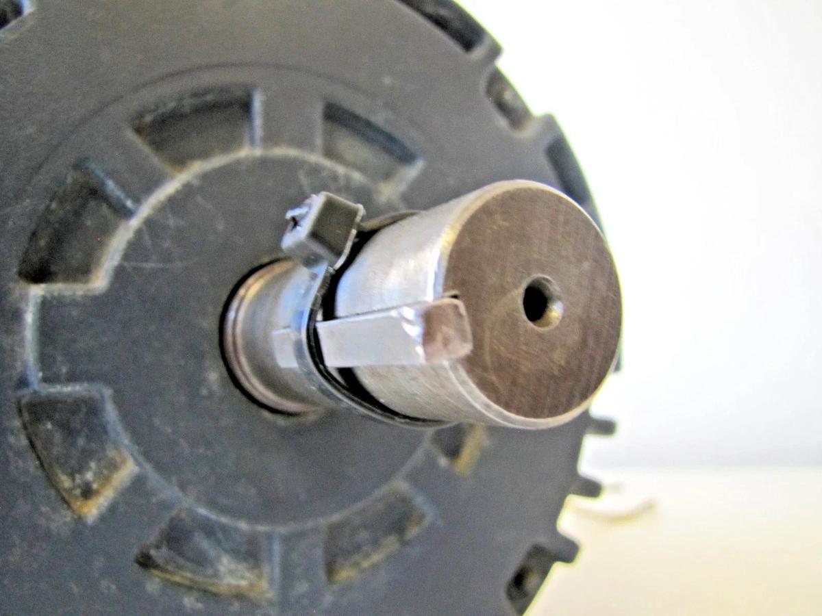 Used Leeson 3 HP Electric Motor 208-230/460V 3 Phase J145T 1740 RPM 1-1/8" Dia. Shaft