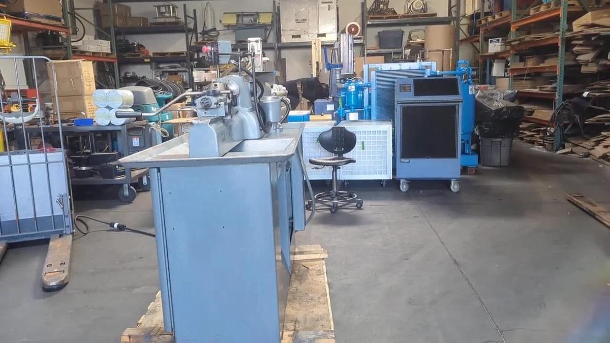 Used Hardinge DV-59 DSM-59 Second Operation Turret Lathe 3/4 HP 230V 3 Phase Coolant