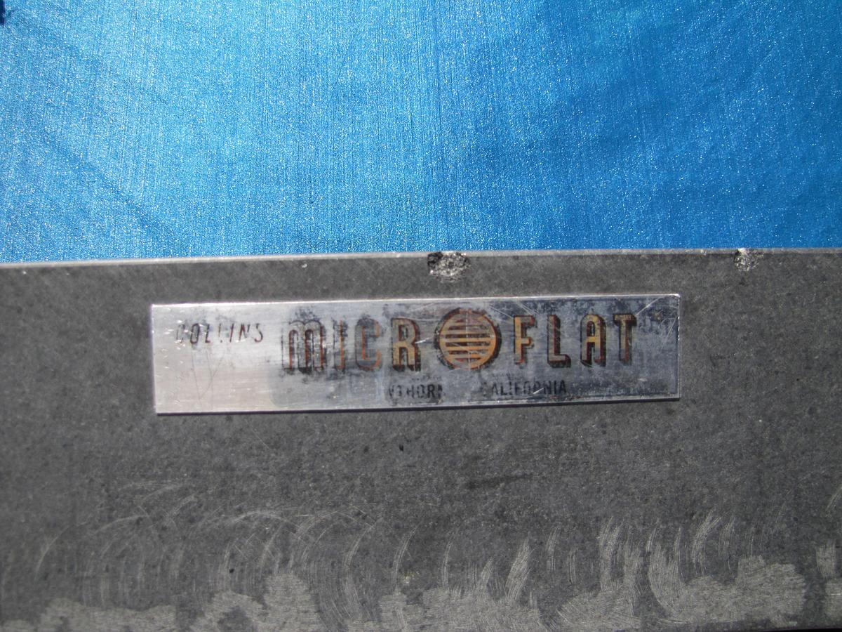 Used Collins Microflat Granite Table 48" x 36" Grade A Inspection Surface Plate