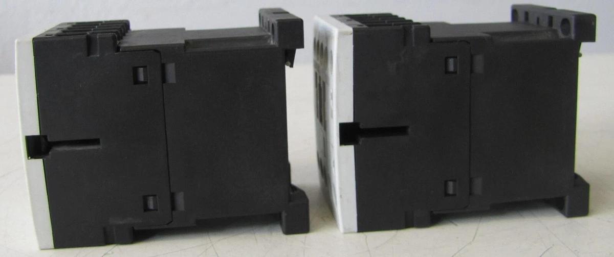 Used Lot of Two Siemens Sirius 18A Contactors 3RT1015-1AK61 18 Amp 690V w/ 110V Coil