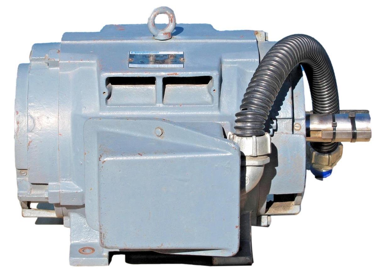 Used Marathon Electric 25 HP AC Motor 230/460V 1755 RPM 284T 3 Ph 1-7/8" Dia. Shaft