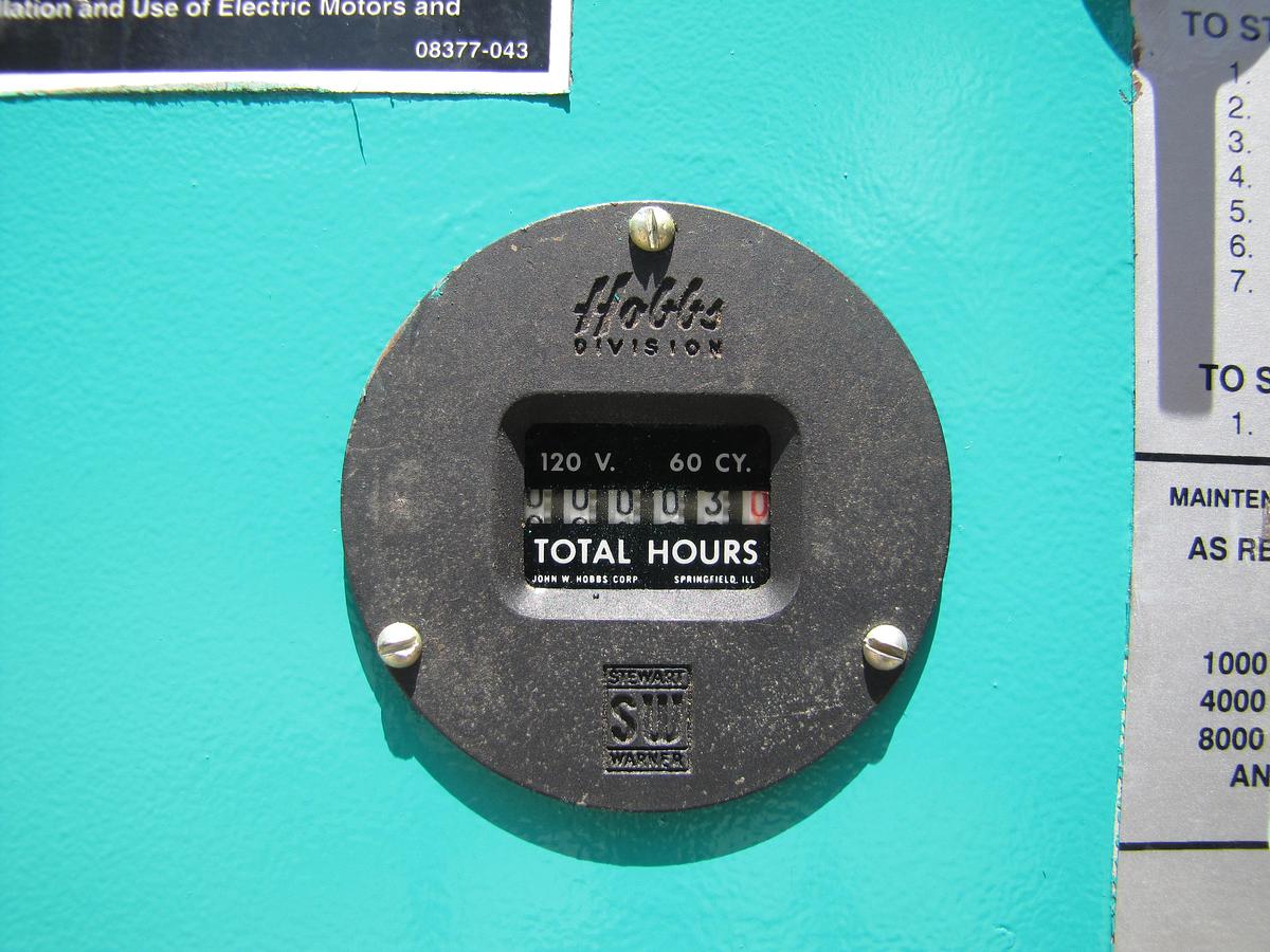 Used Sullivan Palatek 25 HP Rotary Screw Air Compressor 100 CFM 460V 3 Phase