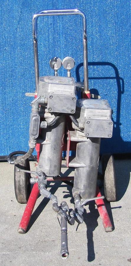 Used Coast Industrial Systems Dual Graco Viscon HP Fluid Paint Heater 220V 3 Phase