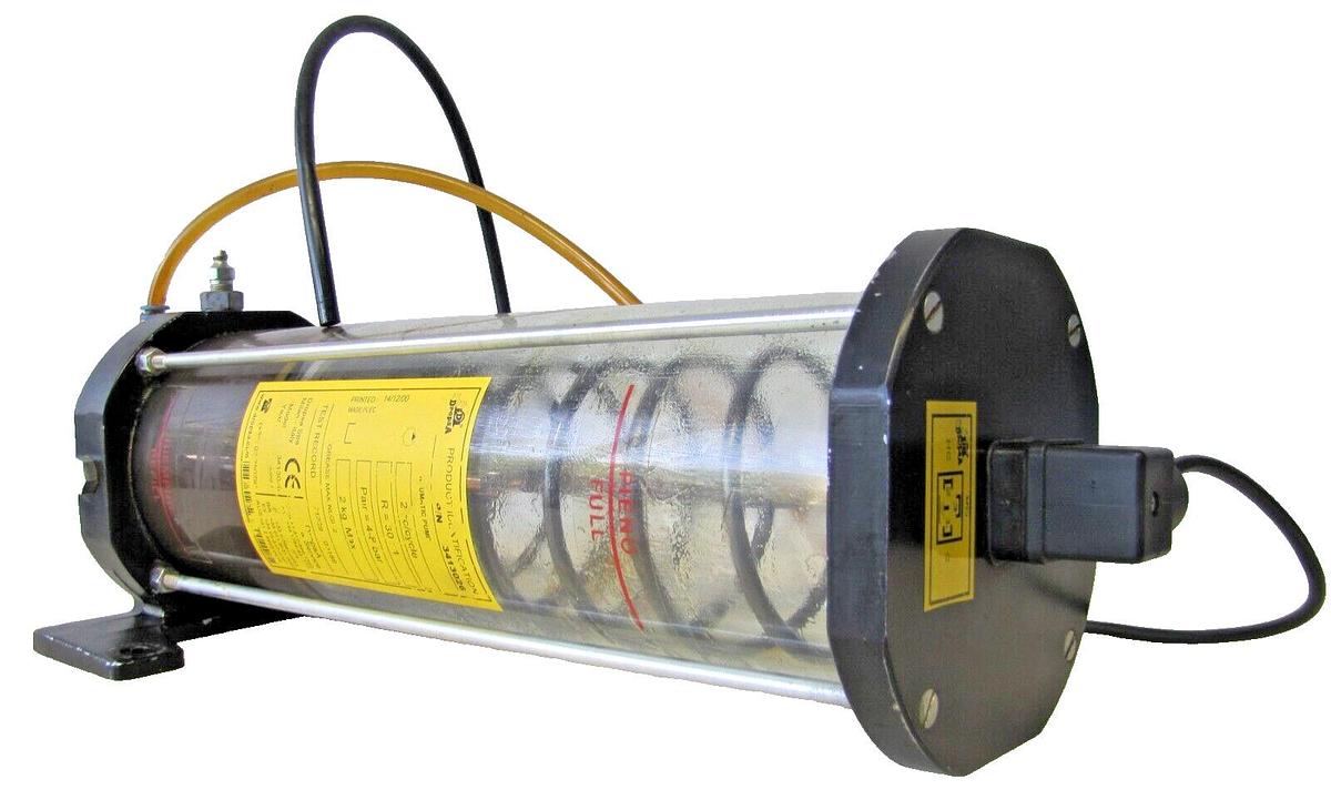 Used Dropsa Pneumatic Air Powered Lubricator Grease Pump 3413026