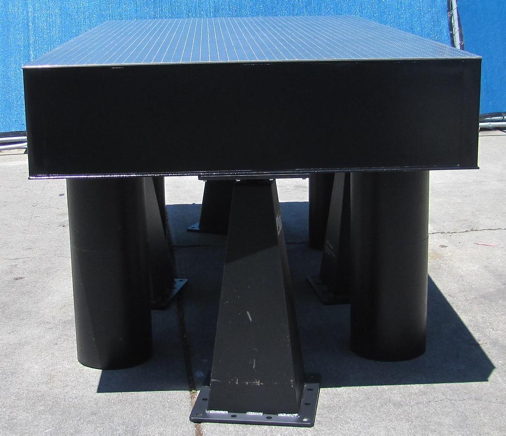 Used Newport RS 4000 8' x 4' Optical Breadboard  Sealed Hole Table Top RL-2000 Legs