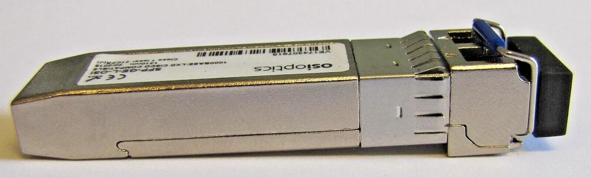Used Lot of 2 Osioptics SFP-GE-L-OSI Gigabit 1GE 1000Base-LXD Optical Transceiver