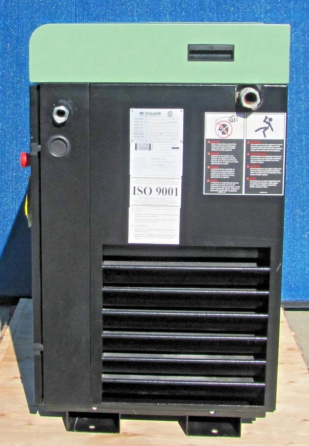 Used Sullair ShopTek ST1100 Rotary Screw 15 HP Air Compressor Only 18,213 Hours